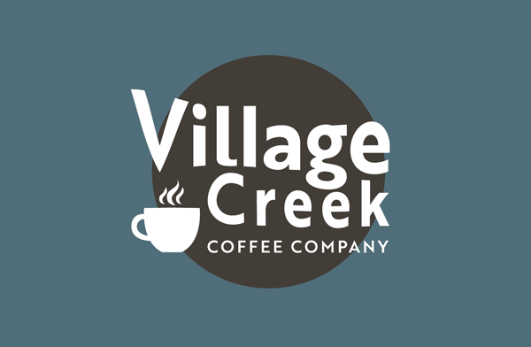 New Village Creek logo on a teal background.